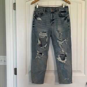 American Eagle Mom Jeans Size 6 X Short